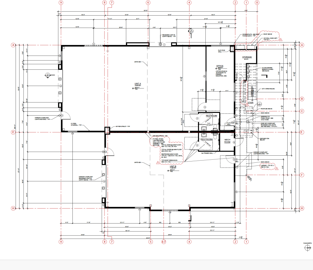 floor plan a1,b1